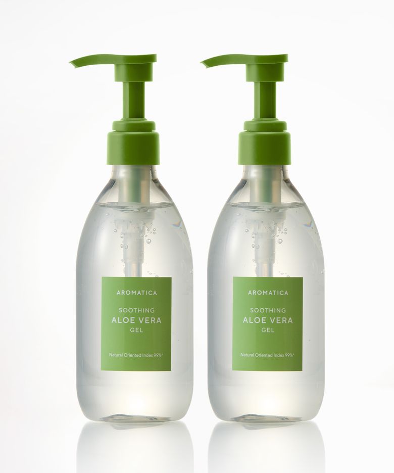 수딩 알로에 베라 젤 2개 (500ML+500ML)