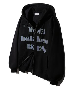 bken 후드 집업 BK7983_블랙