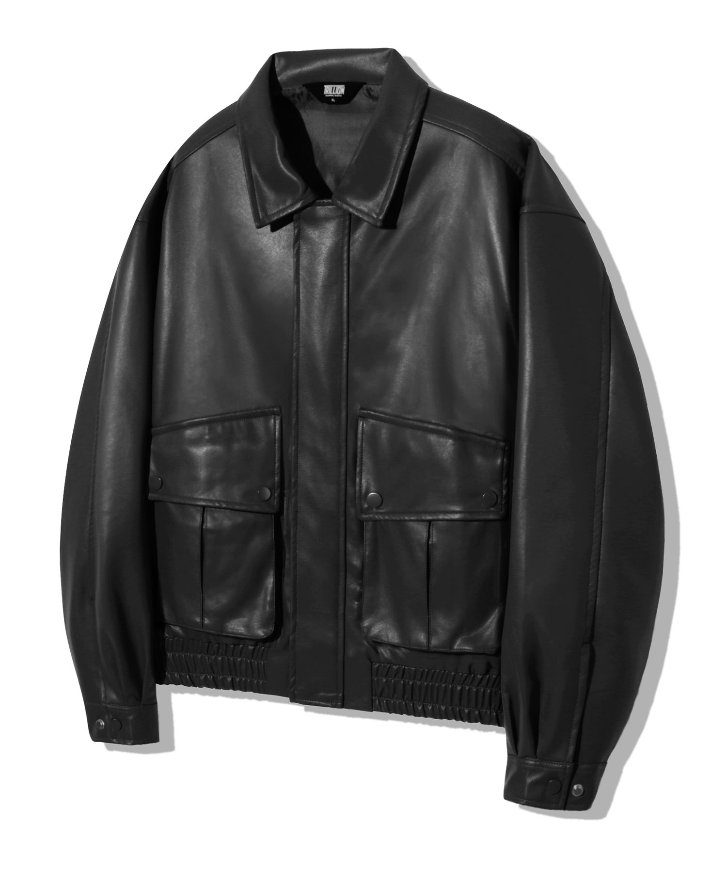 MUSINSA公式 | TRILLION Vegan Leather Two Pocket Blue Jean