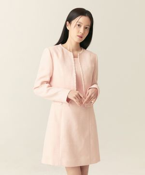 볼레로 2in1 트위드 미니원피스_RMOWF12S11