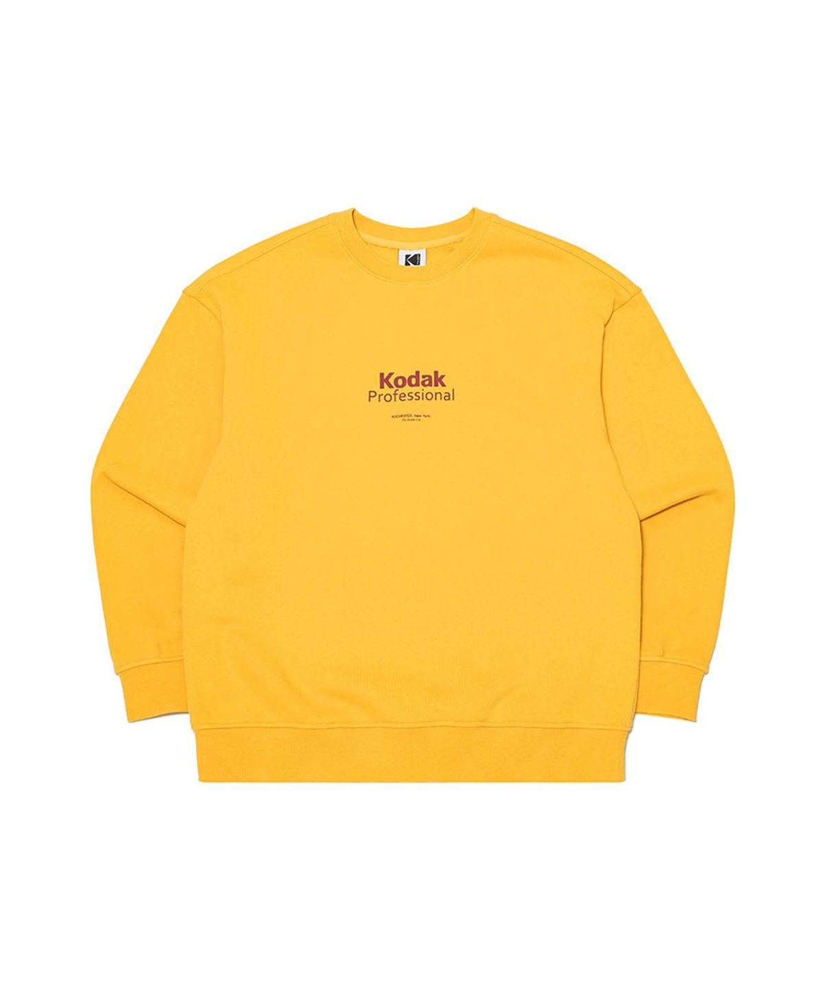 코닥(KODAK) 메일러 그래픽 맨투맨 YELLOW