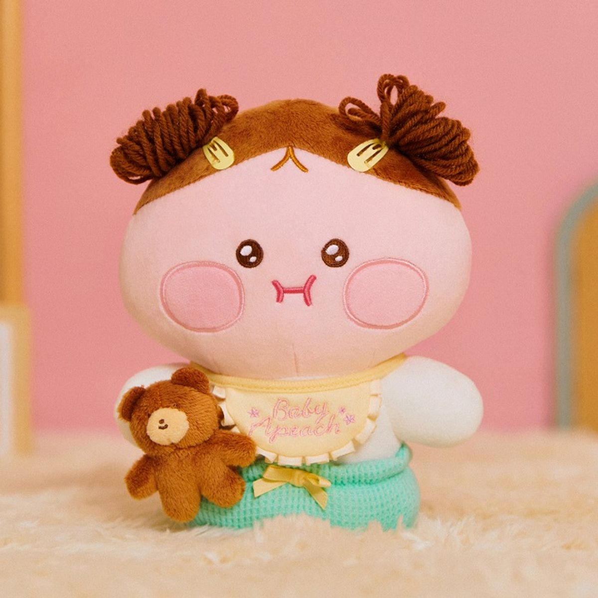 카카오프렌즈(KAKAO FRIENDS) 베이비드리밍 말괄량이 인형_리틀어피치