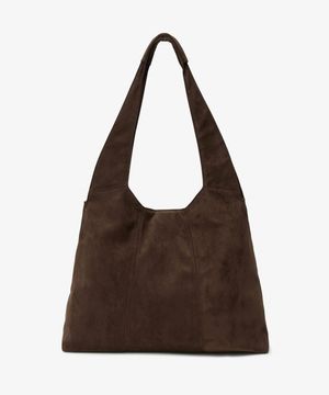 마가렛 스웨이드 숄더백 [다크브라운]