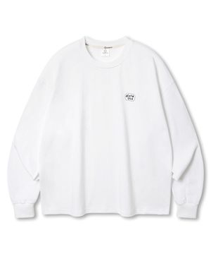 시그니처 로고 오버핏 긴팔티 AVT377 (2 COLOR)