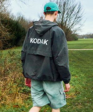 레시피 워싱 후드 자켓 CHARCOAL