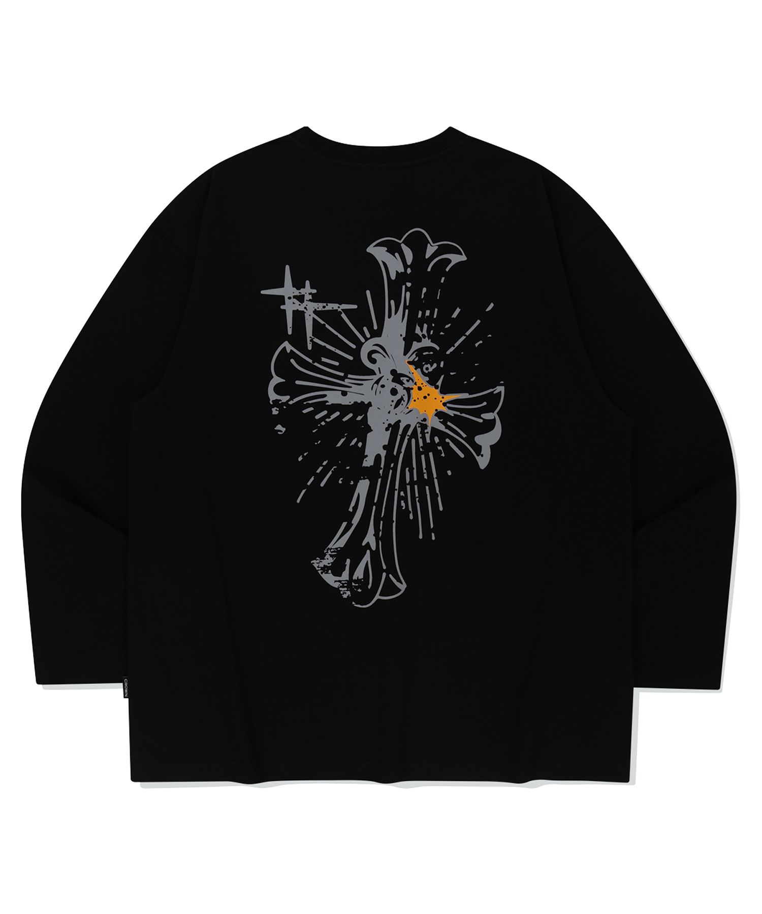 ★2025SS新作★ROMANTIC CROWN★NEO GOTHIC CROSS L/S MUSINSA | ROMANTIC CROWN Neo Gothic Cross Long Sleeve T