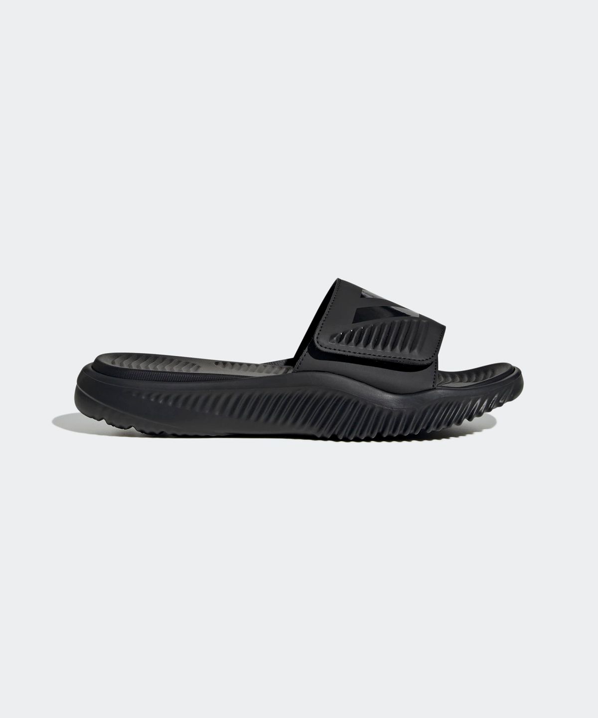 아디다스(ADIDAS) 알파리스폰스 1.0 슬라이드 - 블랙 / JP5434