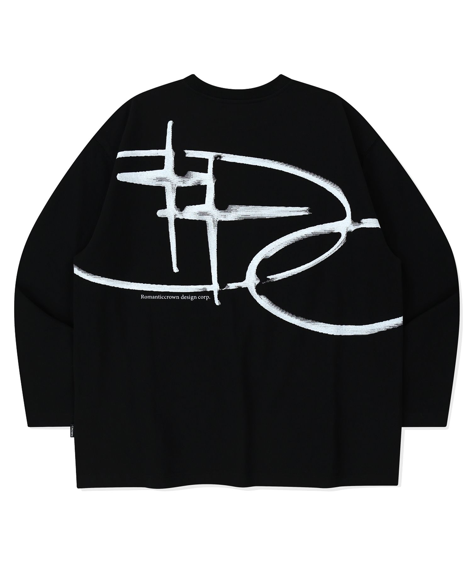 ROMANTIC CROWNのShining Logo Long Sleeve T-Shirt 全2色 MUSINSA | ROMANTIC CROWN Big Shining Logo Long Sleeve T