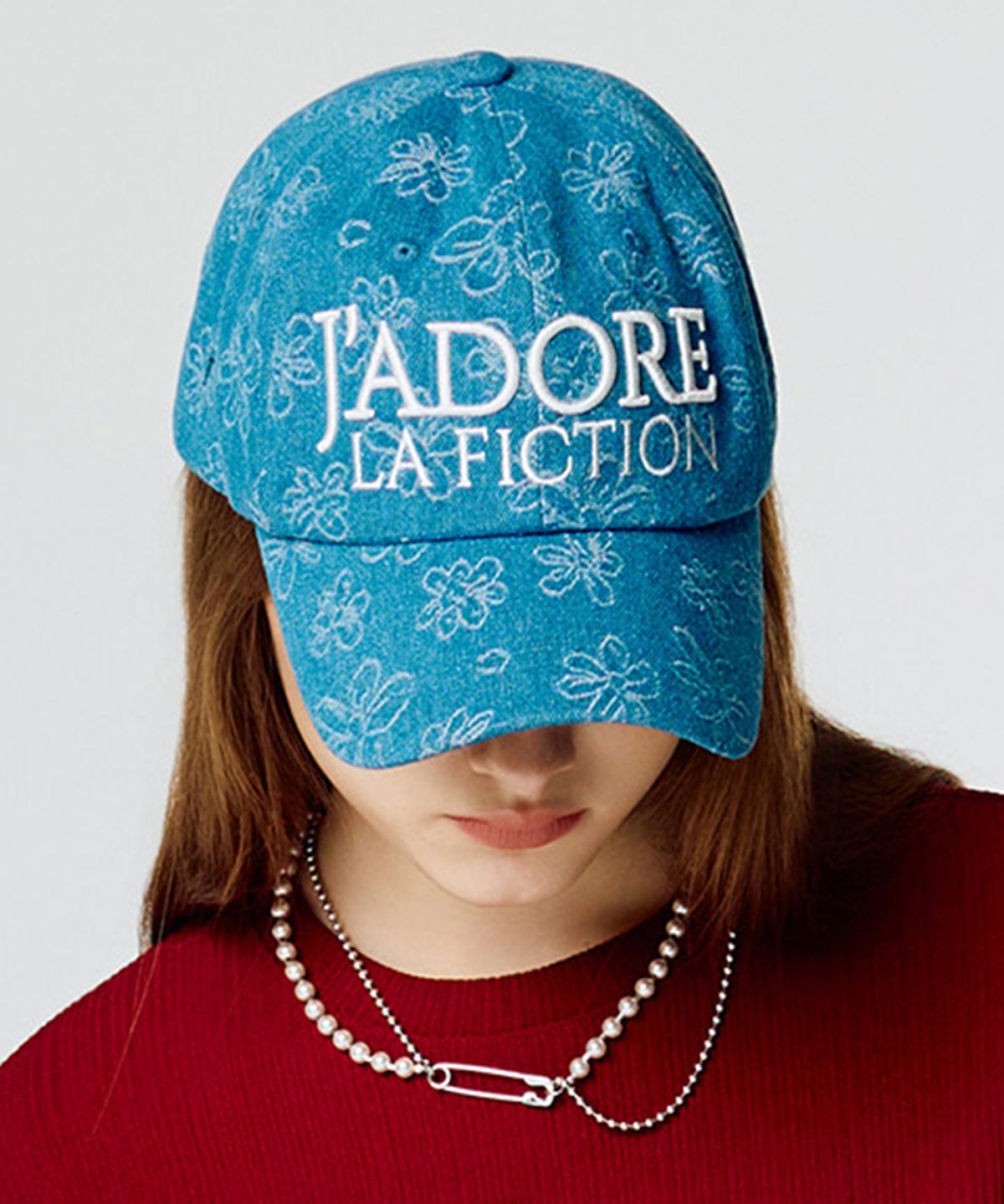 라티젠(LARTIGENT) L15 JADORE BALL CAP(BLUE)
