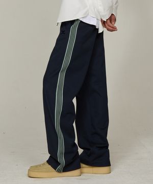 니티드 라인 클래식 로고 트랙 팬츠 [네이비]