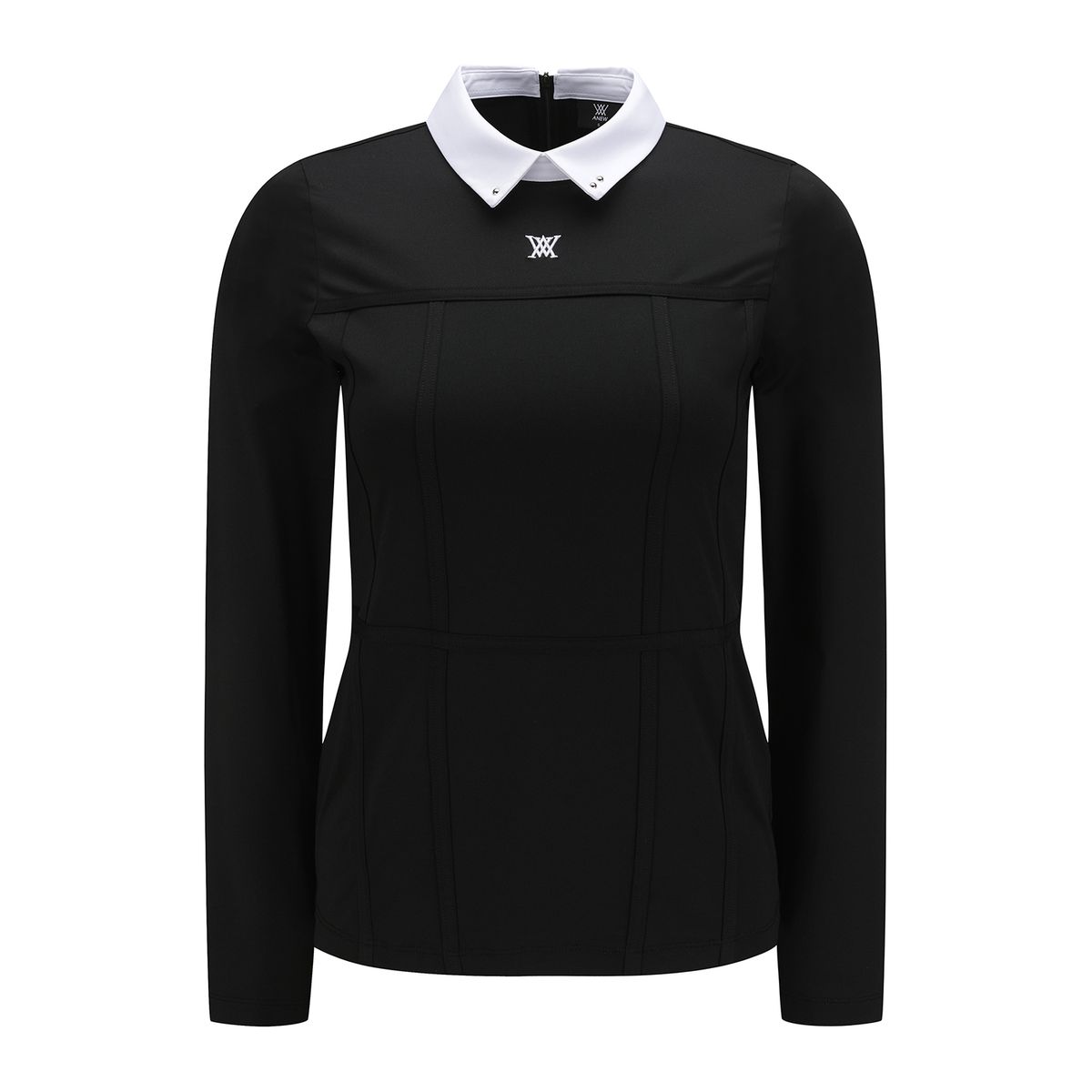 어뉴골프(ANEW GOLF) WOMEN SP NEW SILHOUETTE LONG T-SHIRT_BK