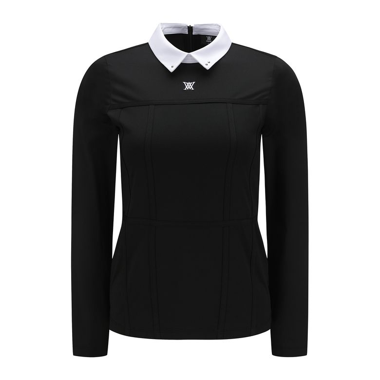WOMEN SP NEW SILHOUETTE LONG T-SHIRT_BK