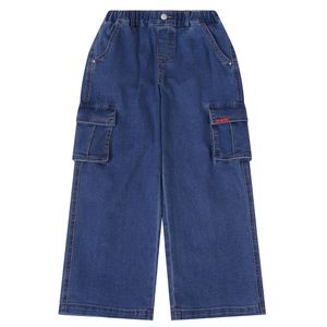 NBA 카고루즈핏 데님팬츠(K251DP060P) 인디고