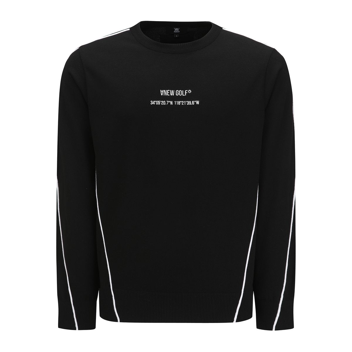 어뉴골프(ANEW GOLF) MEN SP ESSENTIAL SWEATER_BK