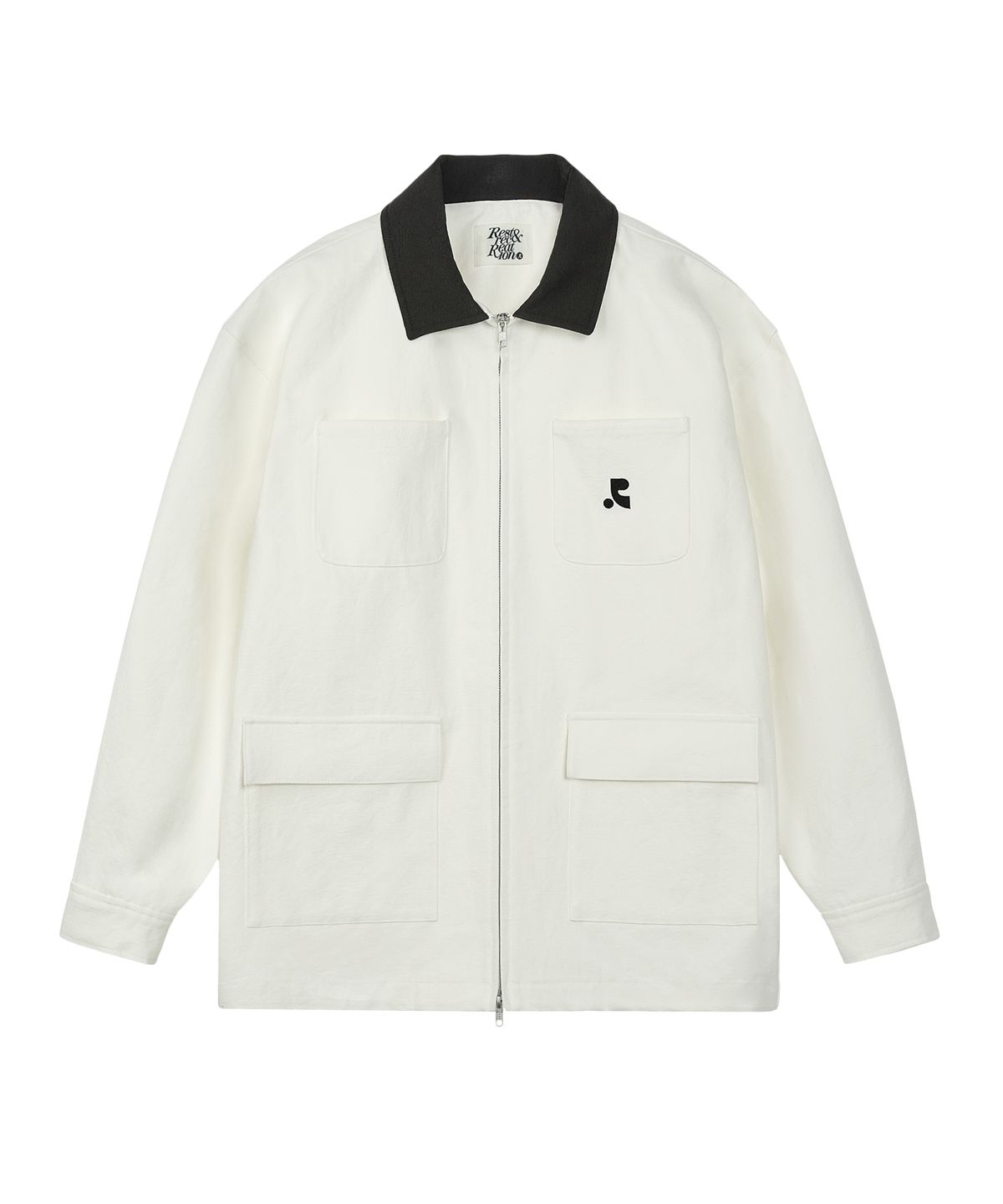 레스트앤레크레이션(REST&RECREATION) COTTON WORK JACKET - WHITE