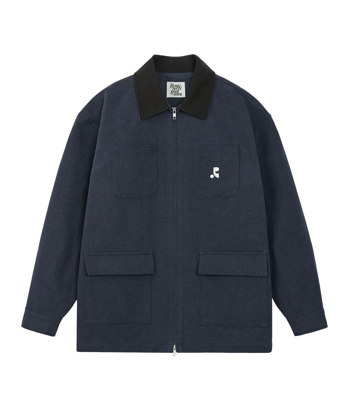 레스트앤레크레이션(REST&RECREATION) COTTON WORK JACKET - NAVY