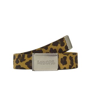 GRAFFITI LOGO BELT (BROWN)