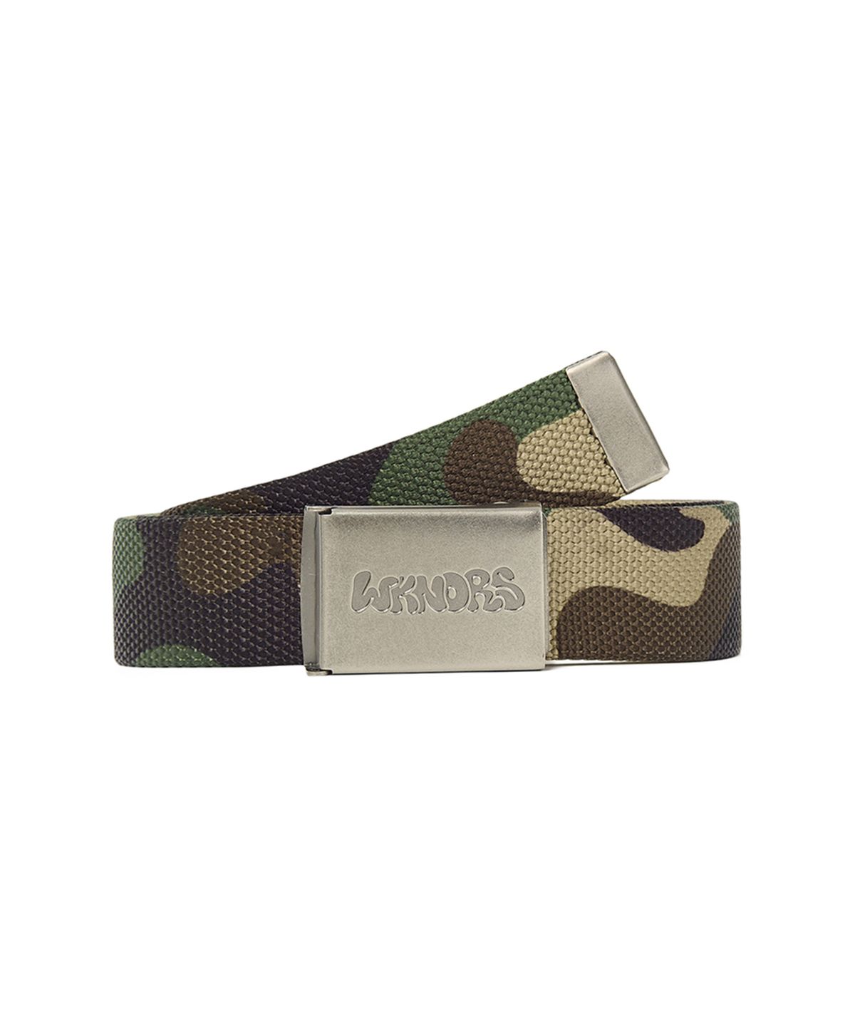 위캔더스(WKNDRS) GRAFFITI LOGO BELT (CAMO)