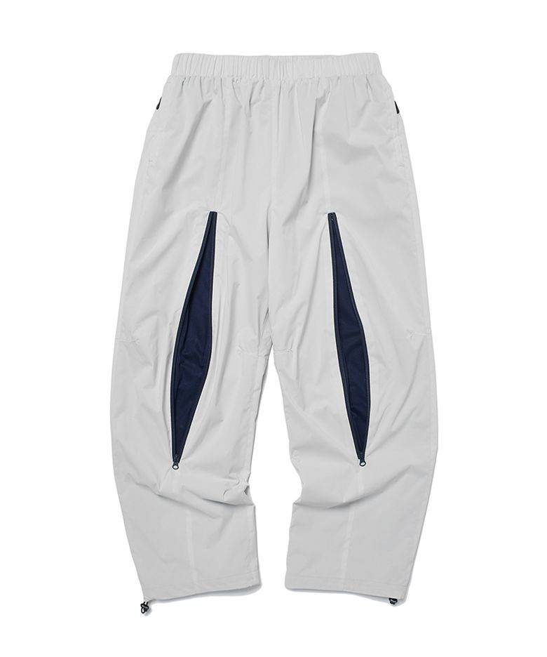 TECHNICAL WINDBREAKER PANTS (L.GREY)