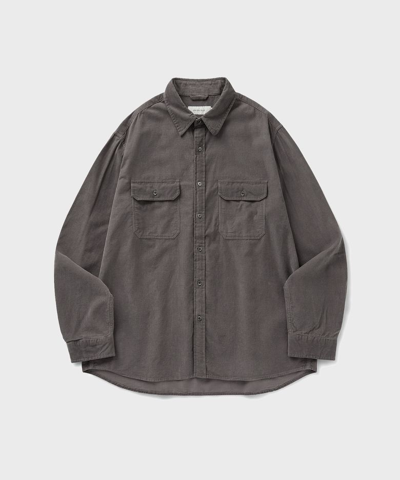 CORDUROY WORK SHIRT [MOCHA]