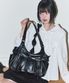 엠버 버클 숄더 백 블랙
