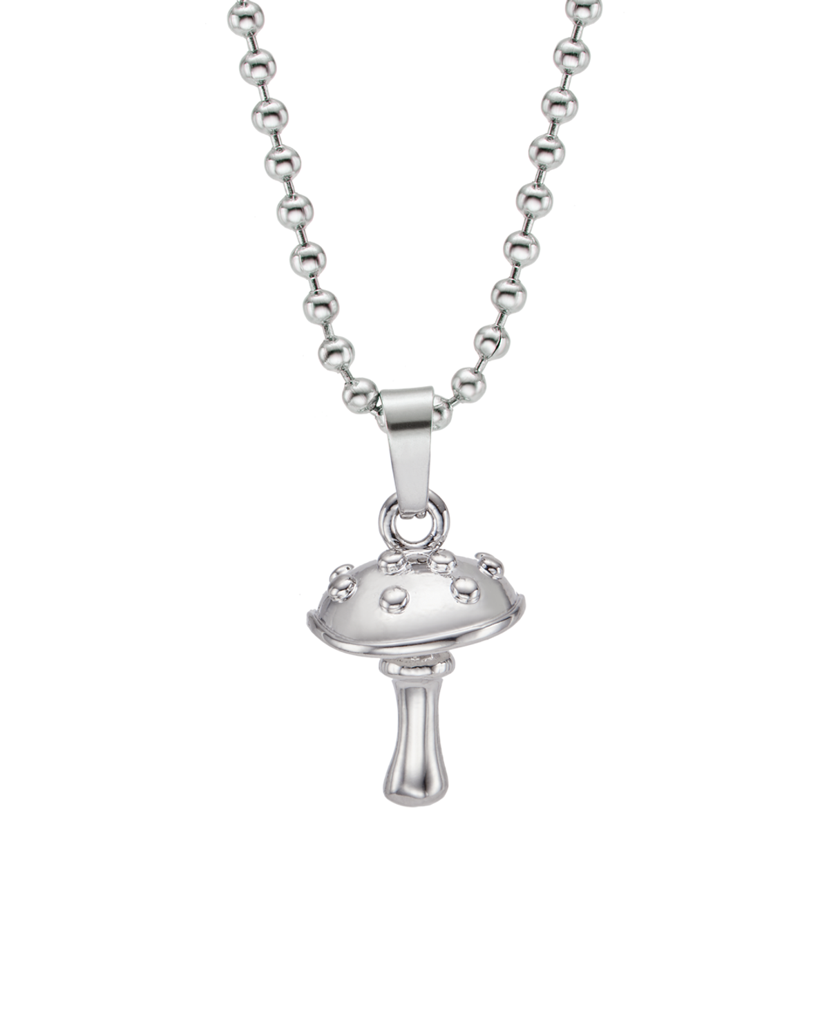 미디엄스(MEDIUMS) Magic Mushroom Necklace - Silver (매직 머쉬룸 목걸이)