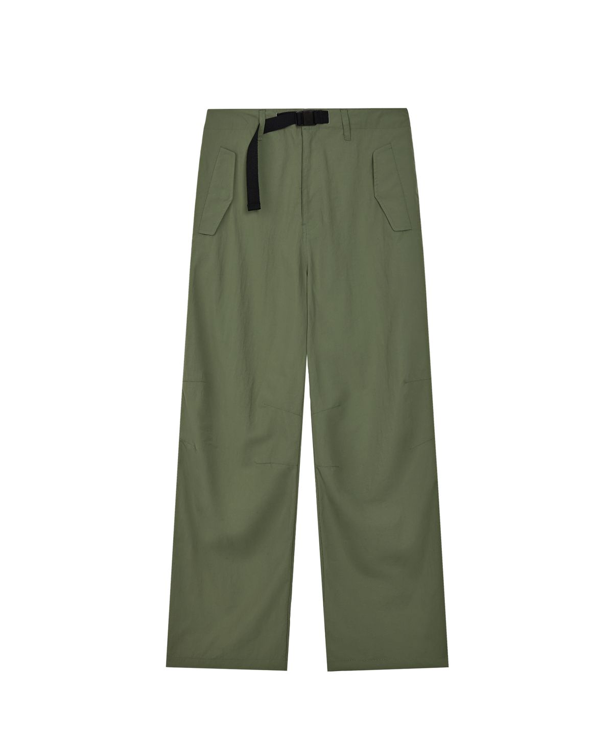 레스트앤레크레이션(REST&RECREATION) NYLON PARACHUTE PANTS - OLIVE