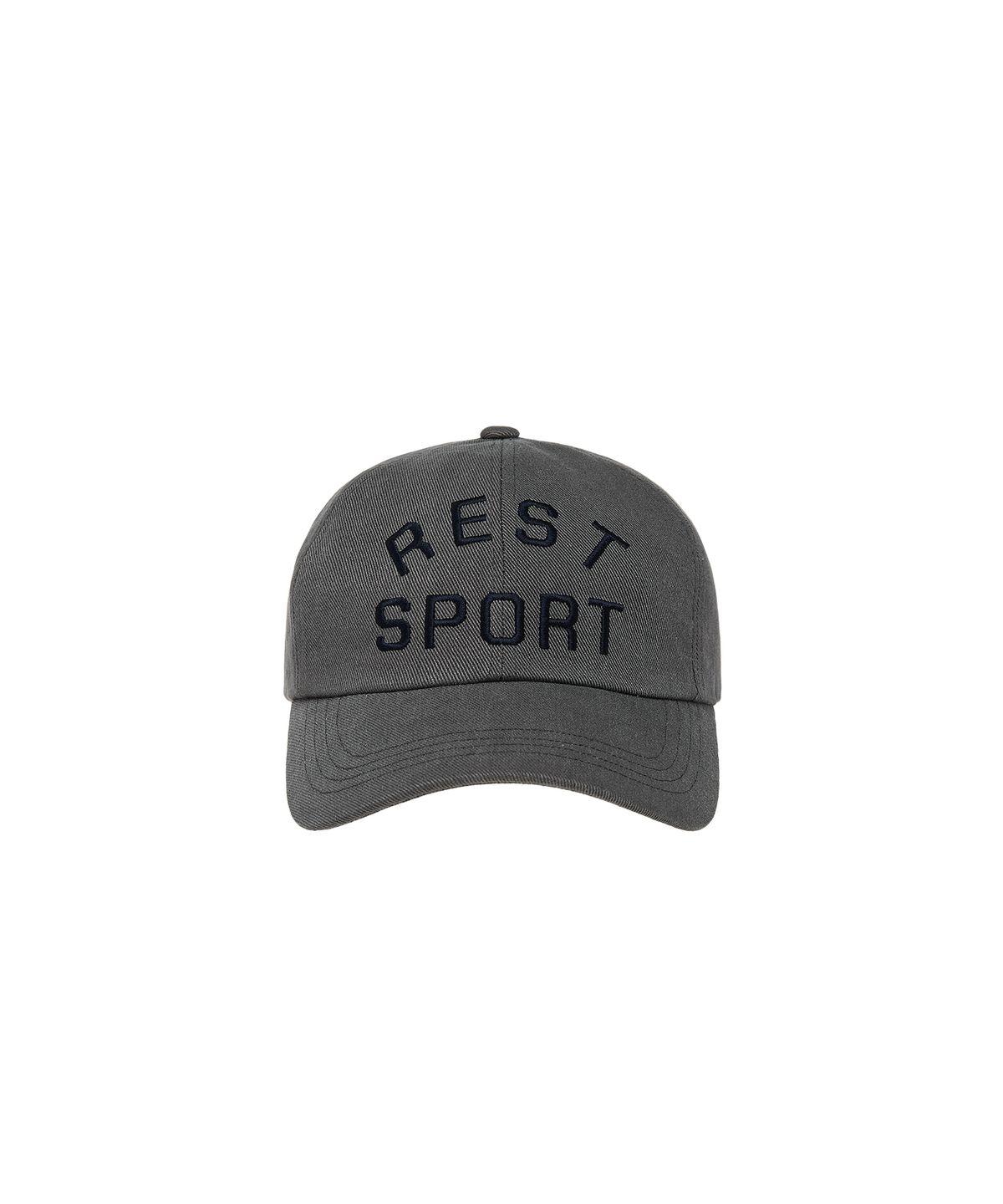 레스트앤레크레이션(REST&RECREATION) RS LOGO CAP - CHARCOAL