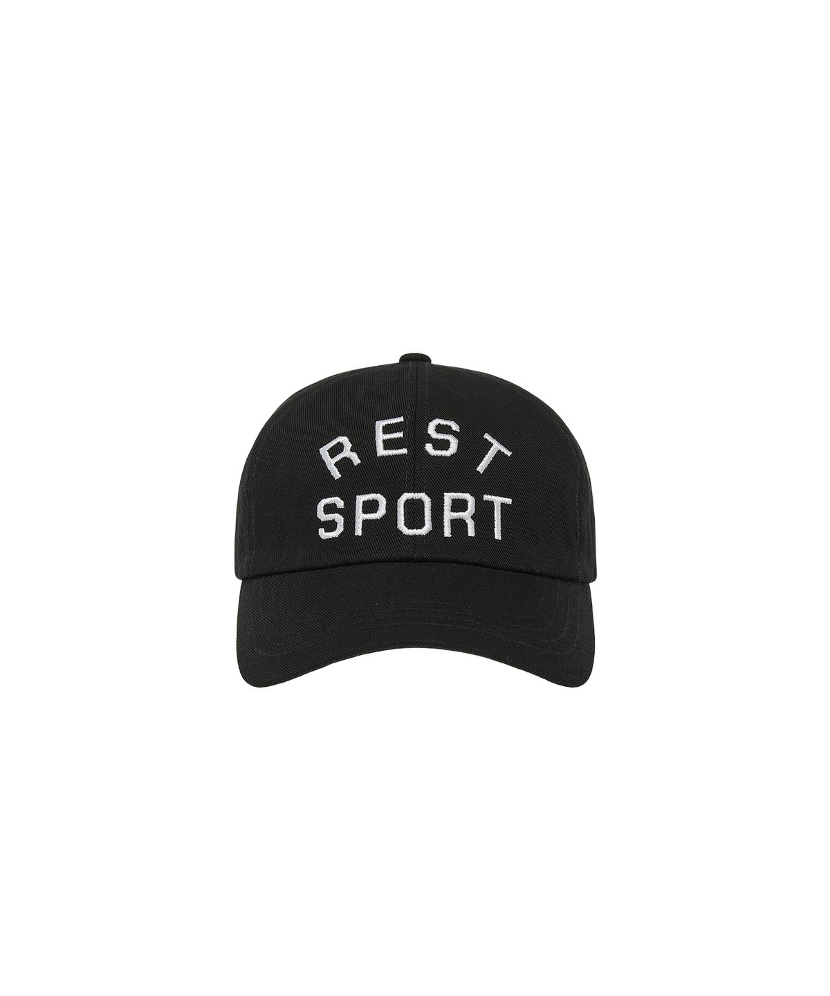 레스트앤레크레이션(REST&RECREATION) RS LOGO CAP - BLACK