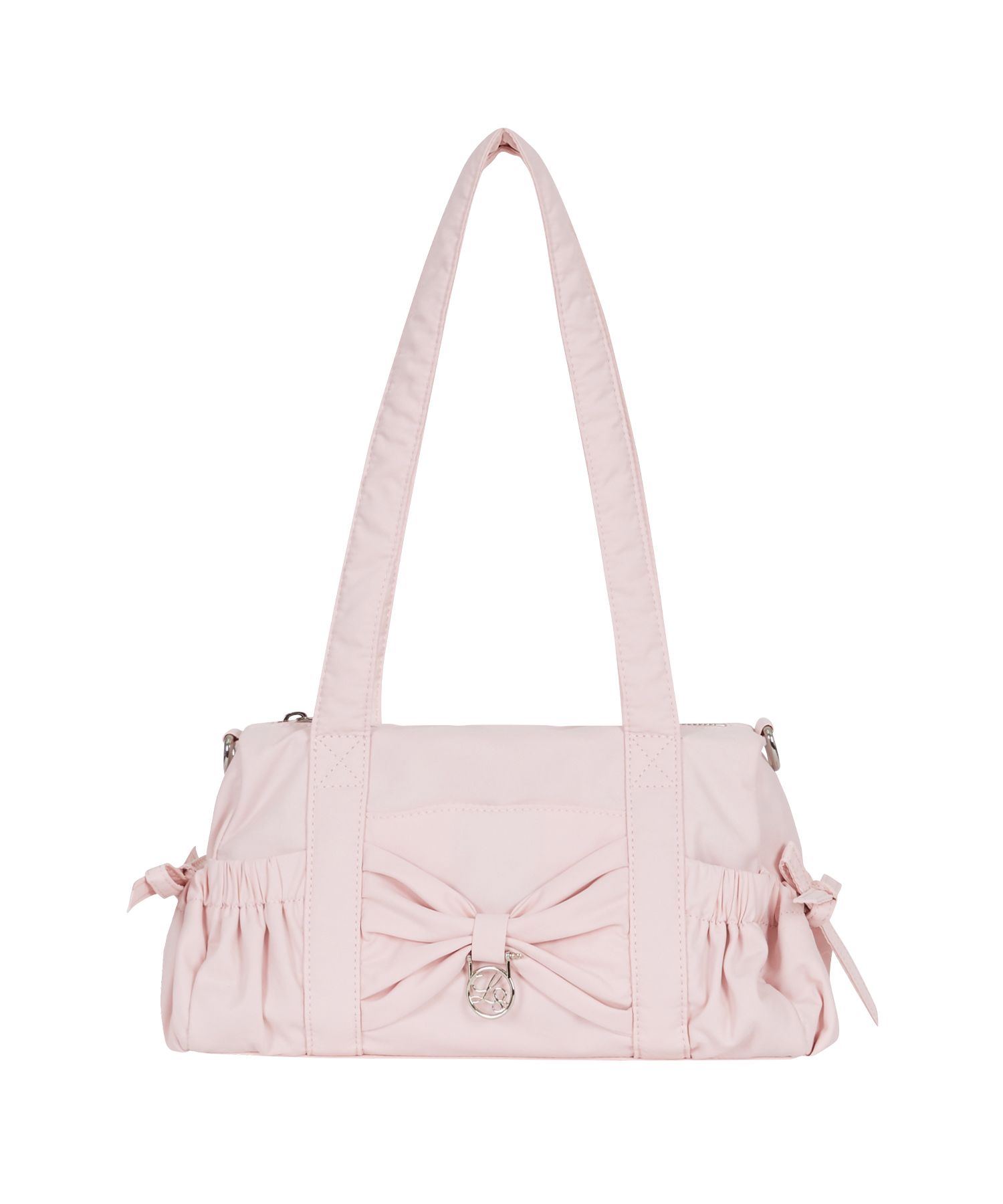 MUSINSA | ILLIGO Bow Forty Mini Duffle Bag Pink
