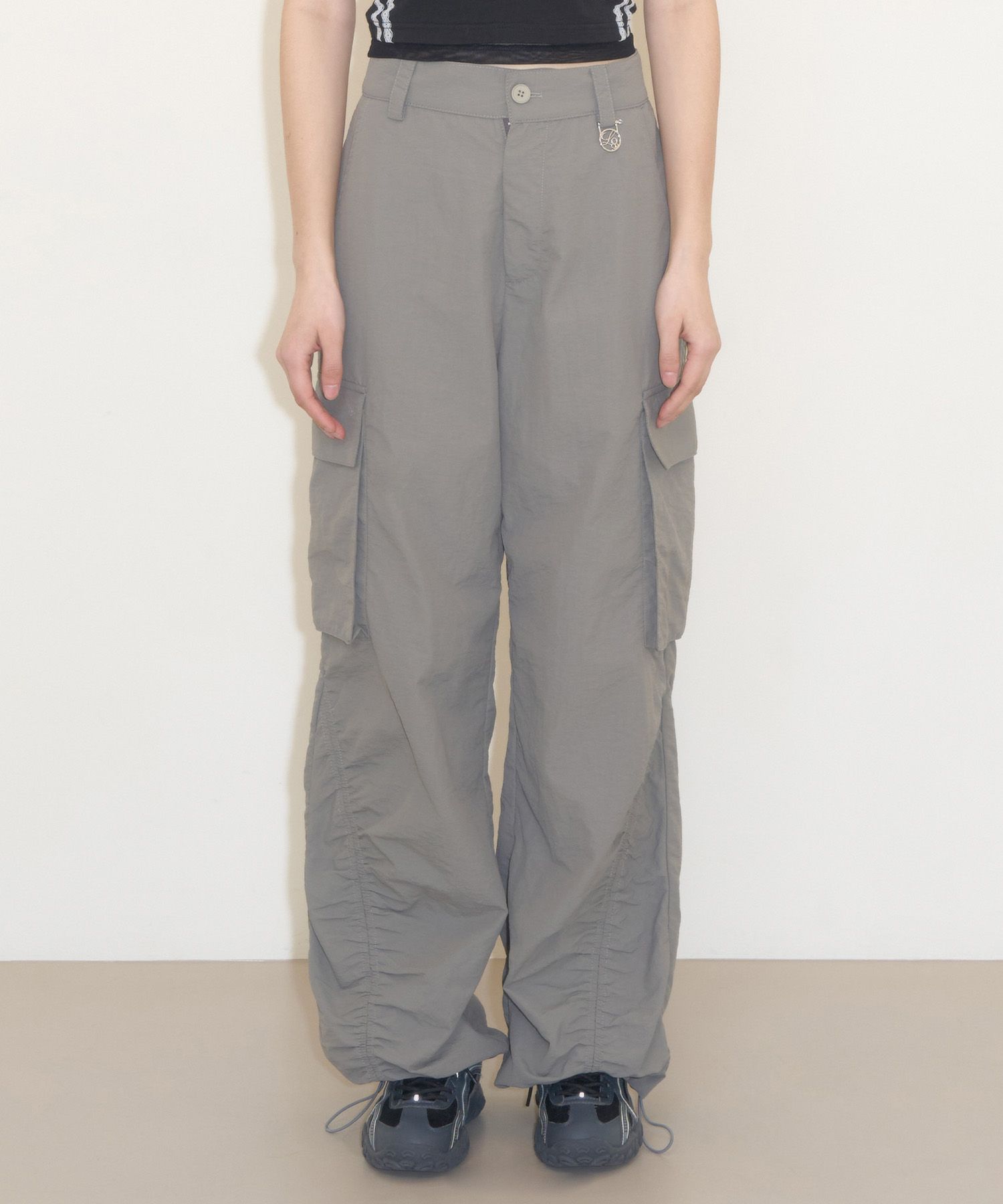 ★ILLIGO★ Pocket shirring pants 2 COLOR MUSINSA | ILLIGO Pocket shirring pants gray