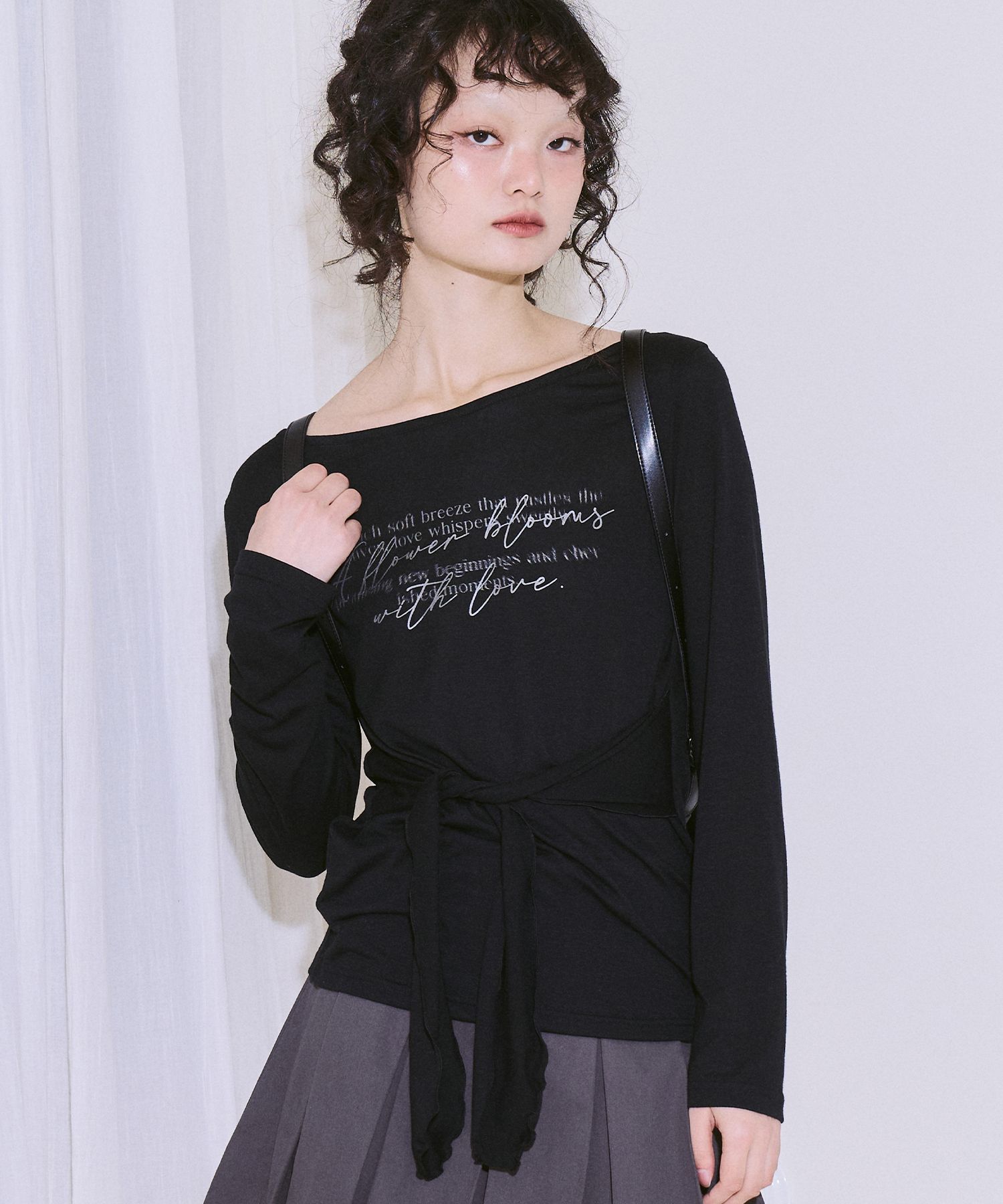 ★ ILLIGO★RINGER LETTERING LONG SLEEVES MUSINSA | ILLIGO Ringer lettering long sleeve ivory