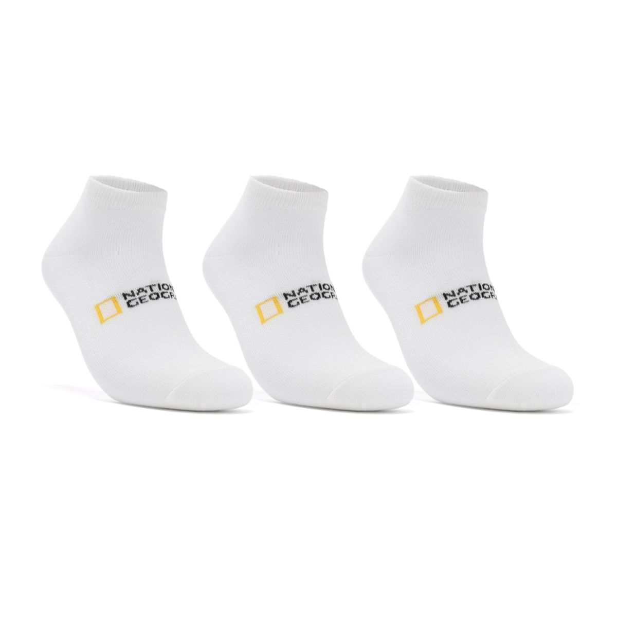 내셔널지오그래픽(NATIONALGEOGRAPHIC) N255ASO030 스니커즈 삭스 번들 WHITE