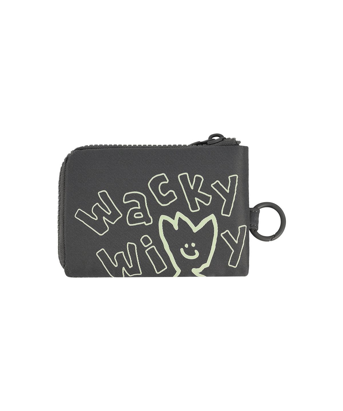 와키윌리(WACKY WILLY) 키키 미니 월렛 차콜