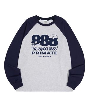 VIBES 오버핏 래글런 롱 슬리브 5 COLORS