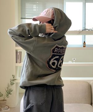 사인 루트 육십육  후드