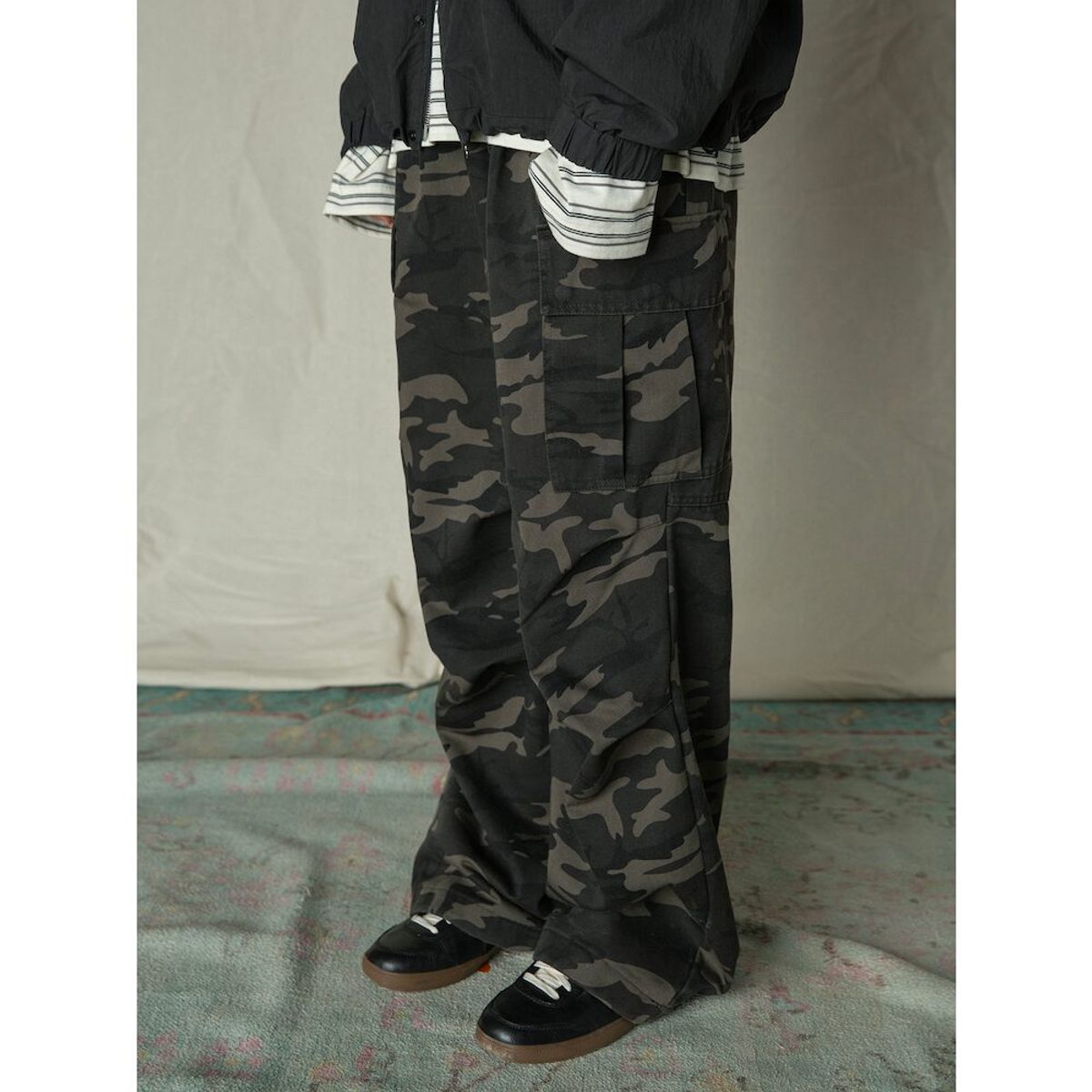 샌드 사운드(SAND SOUND) Camouflage Pants  Khaki