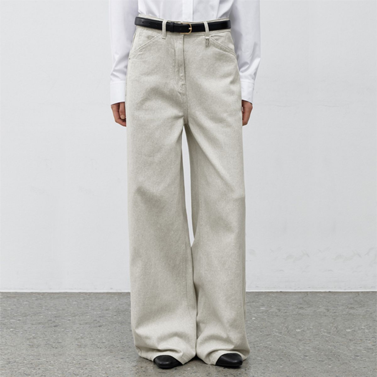아틀리에 나인(ATELIER NAIN) ESSENTIAL PIGMENT WIDE PANTS(PT-5628)