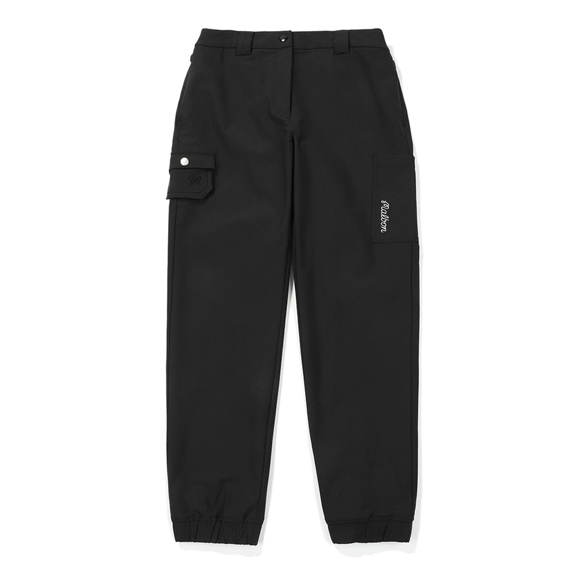 말본 골프(MALBON GOLF) 베이직 조거 팬츠 BLACK (WOMAN)