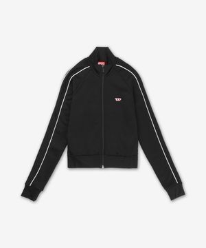 F 자밀라 파이핑 D 점퍼 - 블랙 / A150390DLAA9XXA