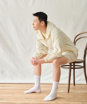 [8pack]남자 데일리 무지 장목 양말