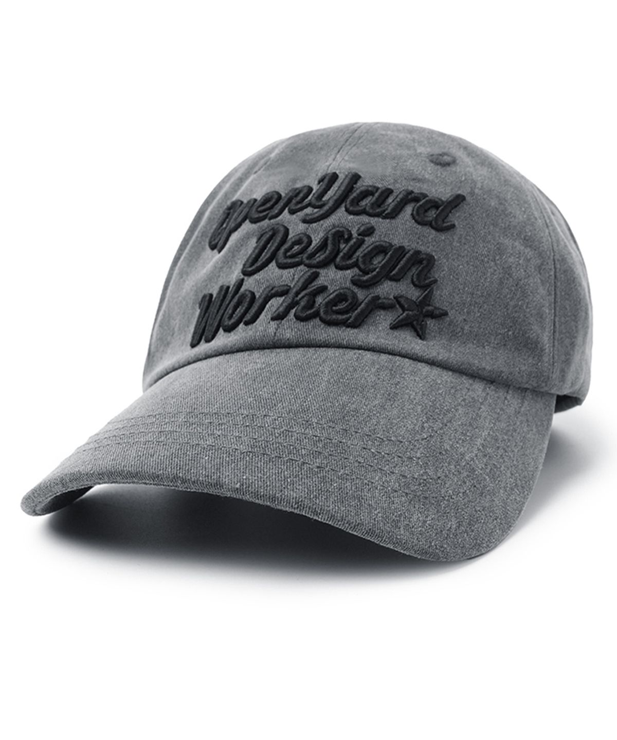 오픈야드(오와이)(OPENYARD(OY)) DESIGN WORKER CAP - CHARCOAL