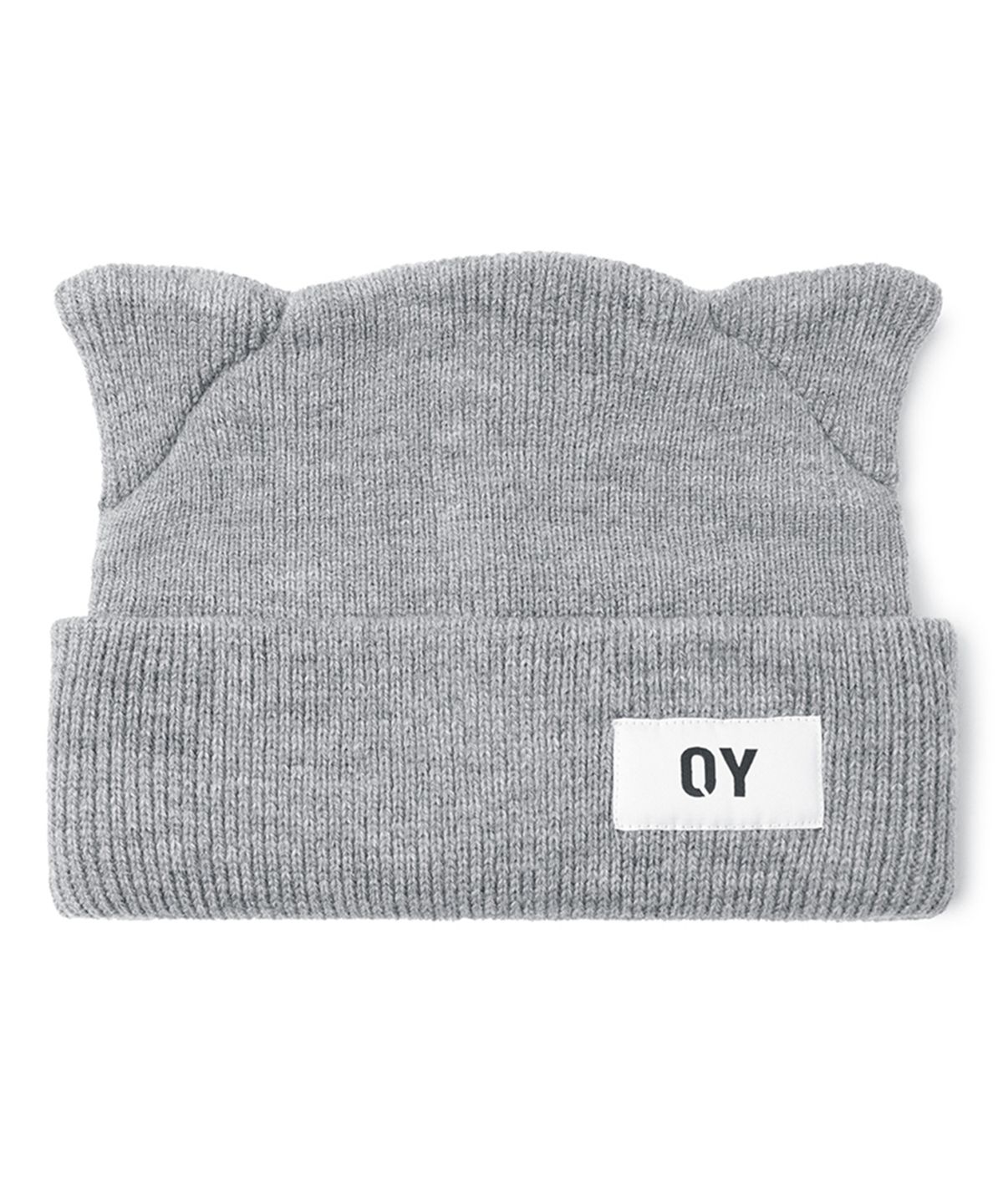 오픈야드(오와이)(OPENYARD(OY)) EAR LOGO BEANIE - GREY