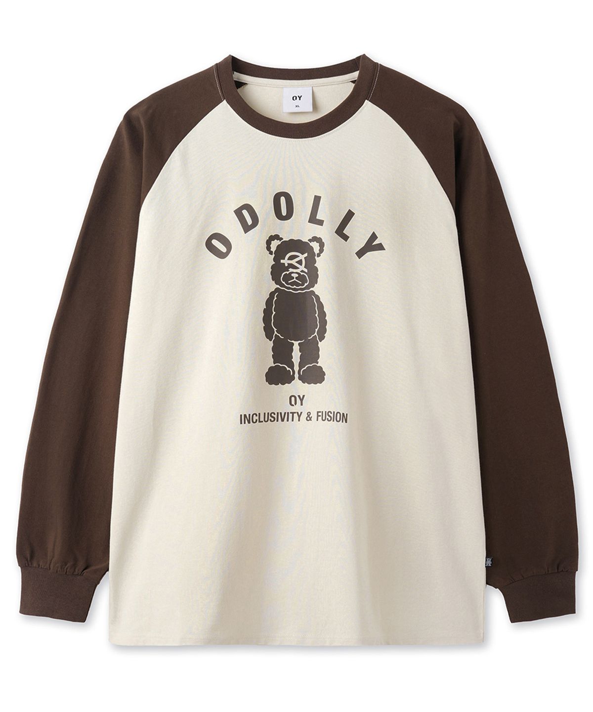 오픈야드(오와이)(OPENYARD(OY)) ODOLLY RAGLAN L/S TEE - CREAM