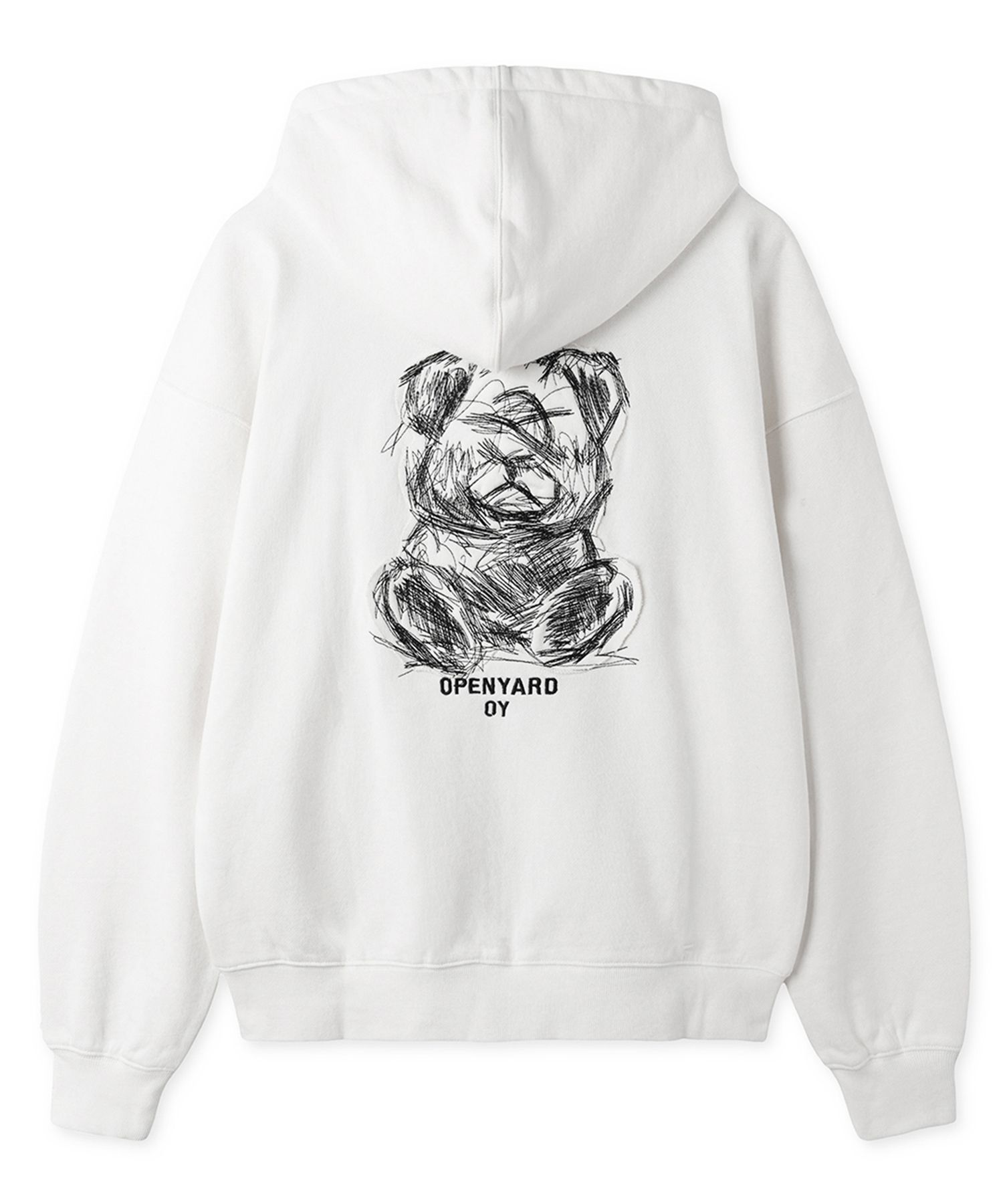 OY/オーワイ』 EMBROIDERED SKETCH DOLLY HOODIE ZIP UP/ エンブ