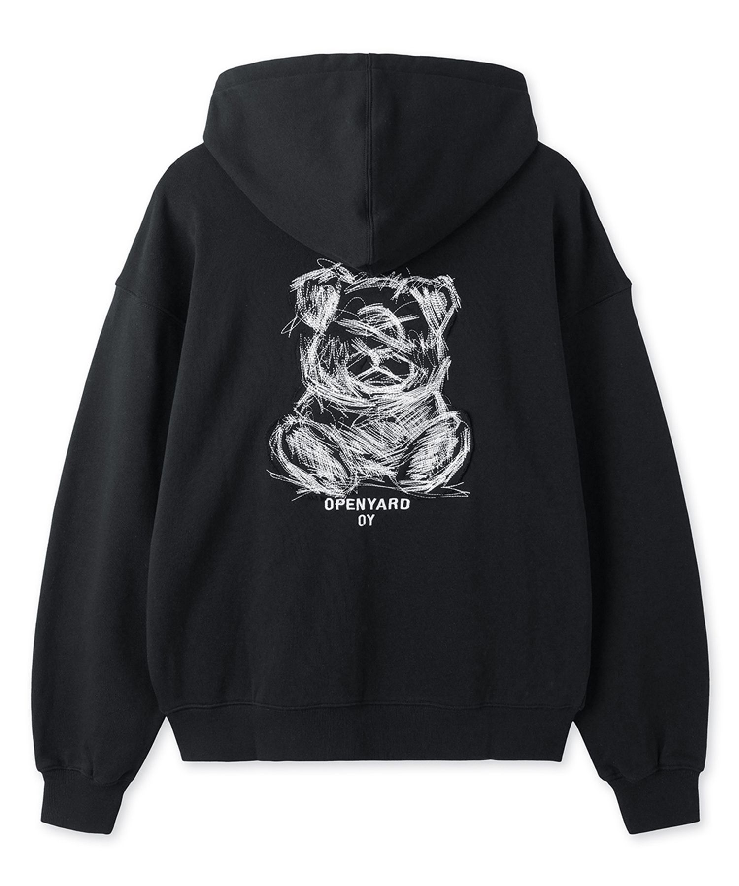 OY/オーワイ』 EMBROIDERED SKETCH DOLLY HOODIE ZIP UP/ エンブ