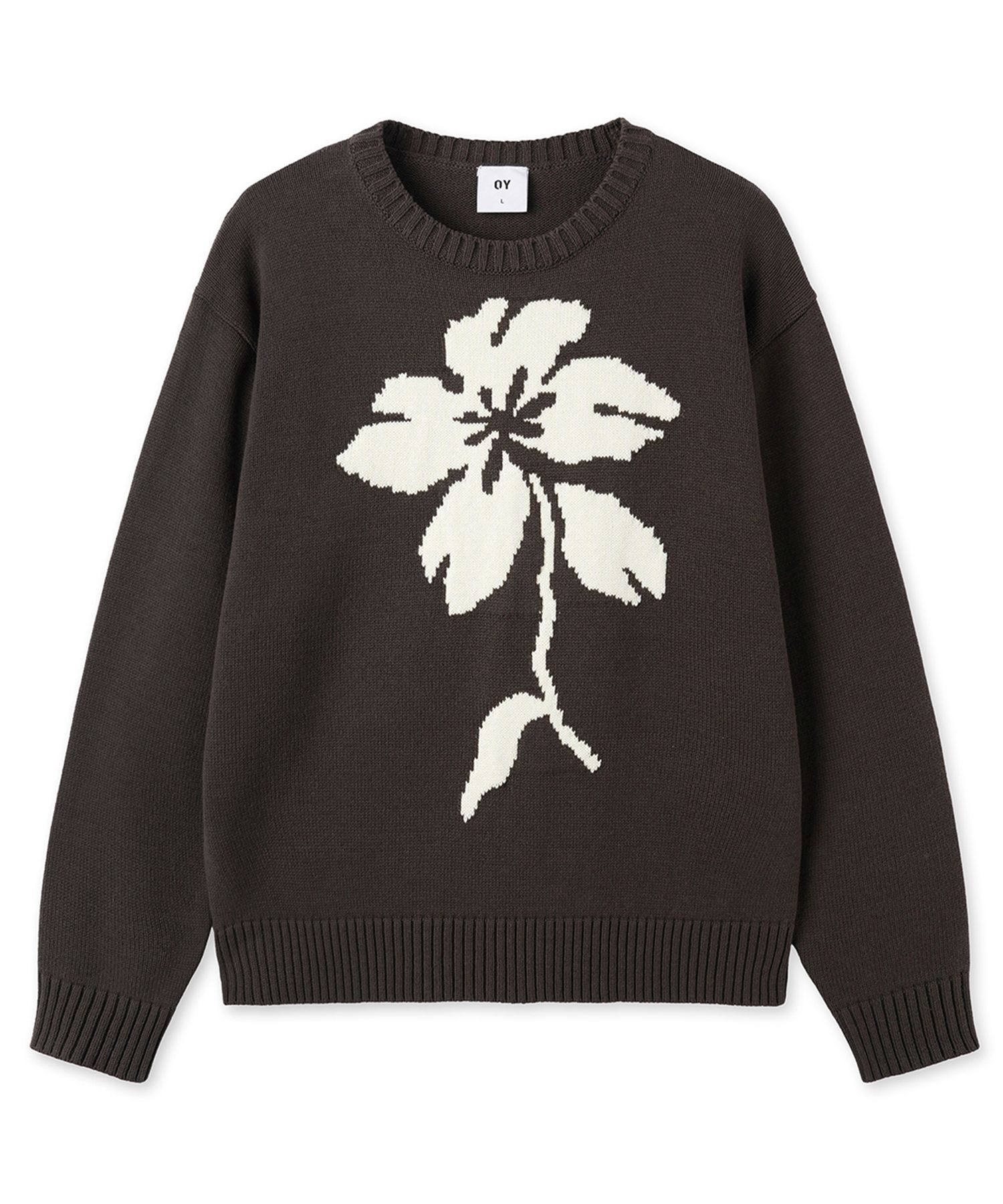 ★OY★FLORAL BLOOM KNIT - BROWN★正規品/韓国直送料込/人気 MUSINSA | OY FLORAL BLOOM KNIT - BROWN