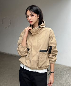 하이넥 바람막이 점퍼 66318