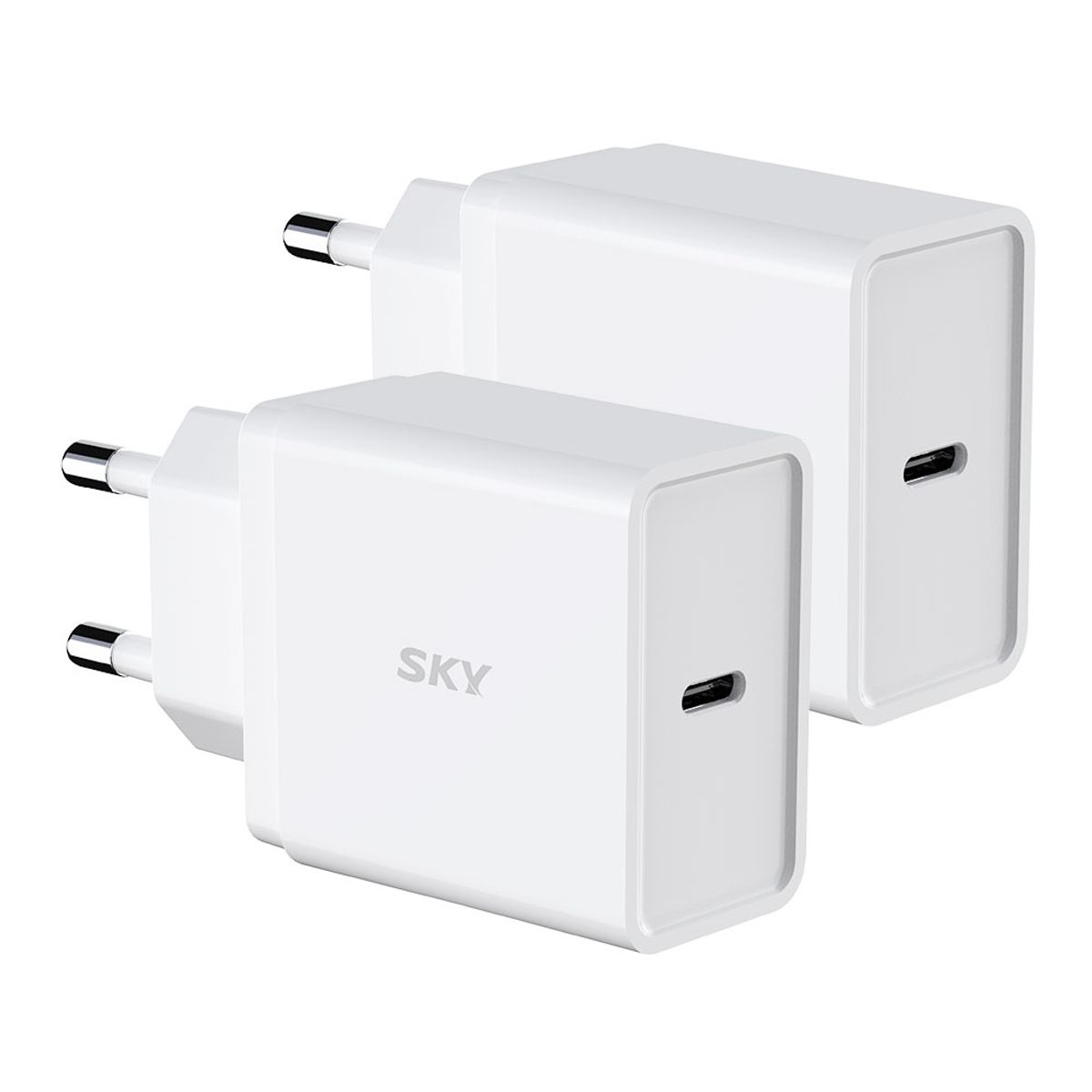 스카이(SKY) [2PACK] 25W PD PPS C타입 초고속 충전기 Q1