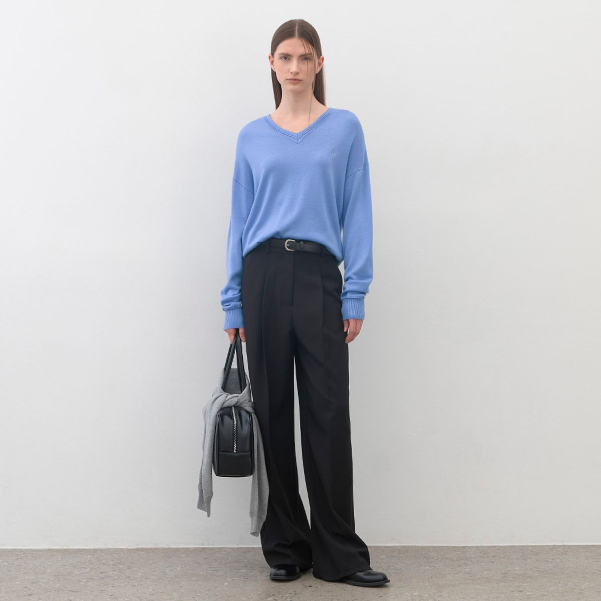 아틀리에 나인(ATELIER NAIN) ESSENTIAL WOOL FIA KNIT(T-7035)
